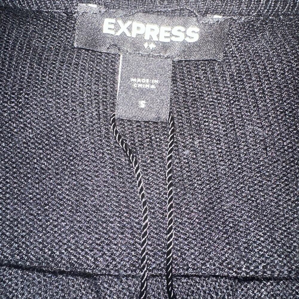 Express Black Cardigan Long Size Small - Picture 4 of 4